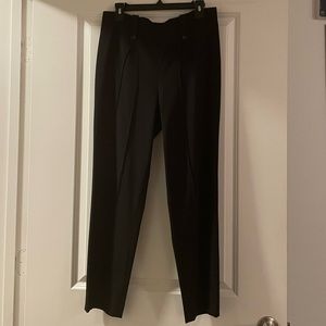 BCBGMAXAZRIA Cropped High-Waisted Pants